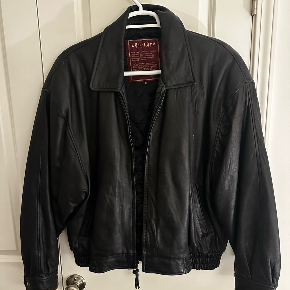 Men’s Extra Large Leather Jacket